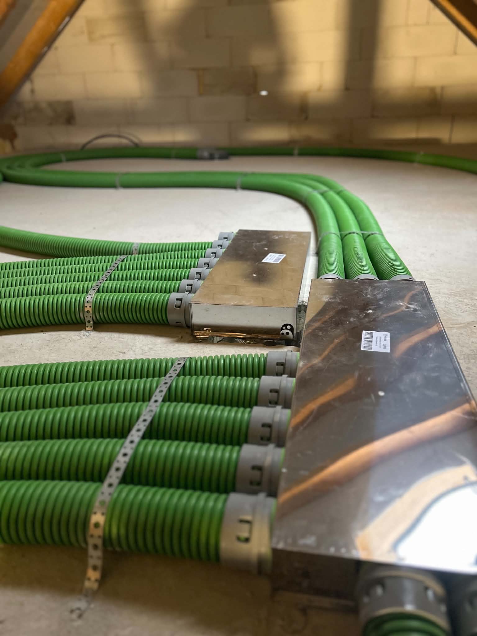 Instalacja rekuperacji i kanałów elastycznych